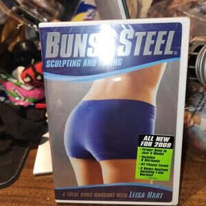 Buns of Steel - Sculpting and Toning DVD Leisa Hart NEW SEALED 2009 Fitnsss
